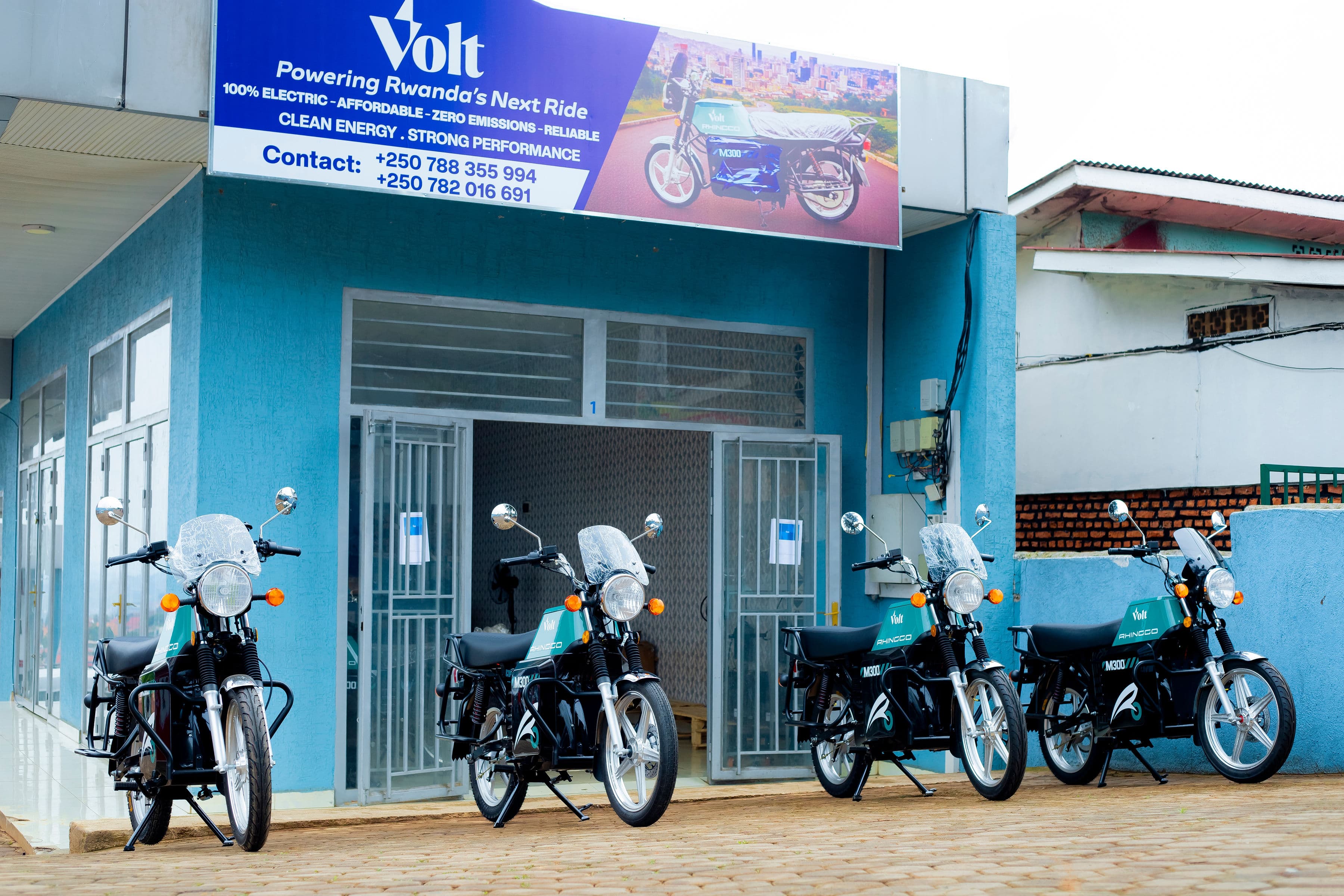 Volt Move showroom exterior — Kigali